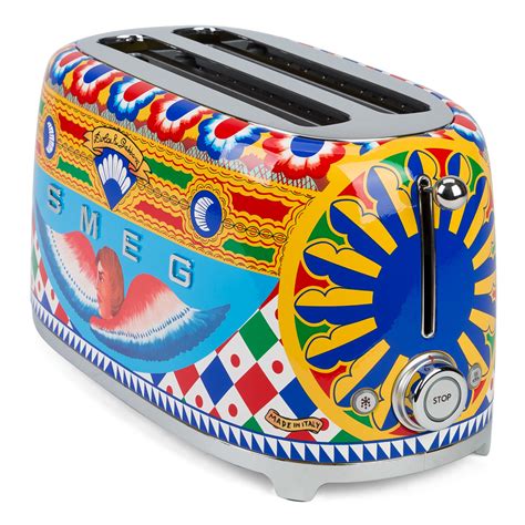 dolce gabbana refrigerator|smeg toaster dolce and gabbana.